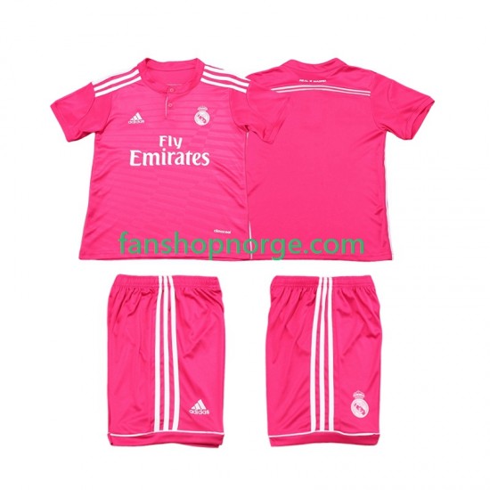 Billige Fotballdrakter Real Madrid 2014 2015 Retro Barn Bortedrakt Kortermet