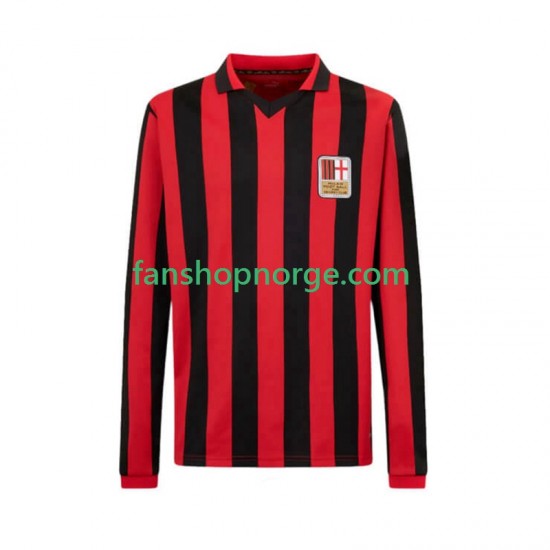 Billige Fotballdrakter AC Milan 125th Anniversary Herre Hjemmedrakt 2024-2025 Langermet
