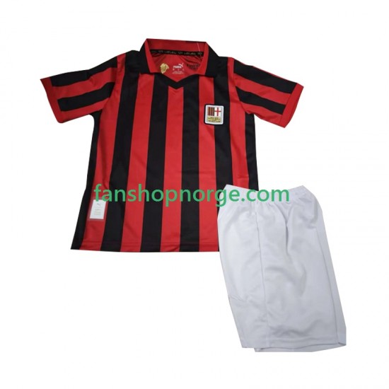 Billige Fotballdrakter AC Milan 125th Anniversary Barn Hjemmedrakt 2024-2025 Kortermet