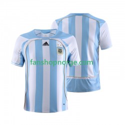 Billige Fotballdrakter Argentina Retro Herre Hjemmedrakt 2006 Kortermet