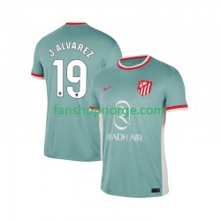 Billige Fotballdrakter Atlético Madrid Julian Alvarez 19 Herre Bortedrakt 2024-2025 Kortermet