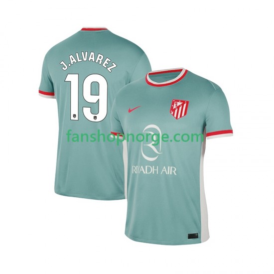 Billige Fotballdrakter Atlético Madrid Julian Alvarez 19 Herre Bortedrakt 2024-2025 Kortermet
