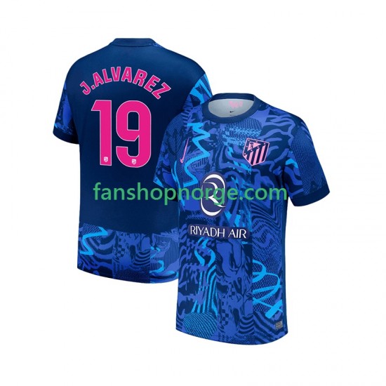 Billige Fotballdrakter Atlético Madrid Julian Alvarez 19 Herre Tredjedrakt 2024-2025 Kortermet