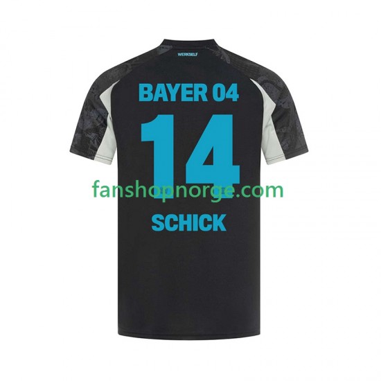 Billige Fotballdrakter Bayer 04 Leverkusen Patrik Schick 14 Herre Tredjedrakt 2024-2025 Kortermet