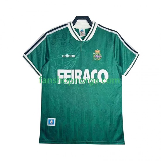 Billige Fotballdrakter Deportivo de La Coruna Retro Herre Bortedrakt 1999 Kortermet