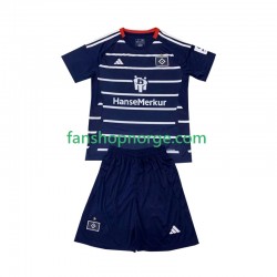 Billige Fotballdrakter Hamburger SV Barn Bortedrakt 2024-2025 Kortermet