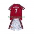 Billige Fotballdrakter Manchester United Beckham 7 Retro Barn Hjemmedrakt 1998 1999 Kortermet