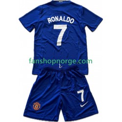 Billige Fotballdrakter Manchester United Cristiano Ronaldo 7 2009 Retro Barn Tredjedrakt 2008 Kortermet