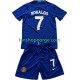Billige Fotballdrakter Manchester United Cristiano Ronaldo 7 2009 Retro Barn Tredjedrakt 2008 Kortermet