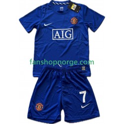 Billige Fotballdrakter Manchester United Cristiano Ronaldo 7 2009 Retro Barn Tredjedrakt 2008 Kortermet