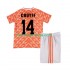 Billige Fotballdrakter Nederland Cruyff 14 1988 Retro Barn Hjemmedrakt Kortermet