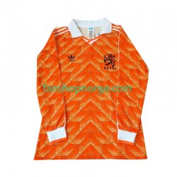 Billige Fotballdrakter Nederland Retro Herre Hjemmedrakt 1998 Langermet