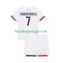 Billige Fotballdrakter Paris Saint-Germain Khvicha Kvaratskhelia 7 Barn Bortedrakt 2024-2025 Kortermet