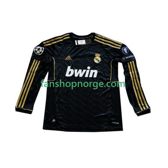 Billige Fotballdrakter Real Madrid Cristiano Ronaldo 7 -2012 Herre Bortedrakt 2011 Langermet