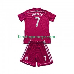 Billige Fotballdrakter Real Madrid Cristiano Ronaldo 7 2014 2015 Retro Barn Bortedrakt Kortermet