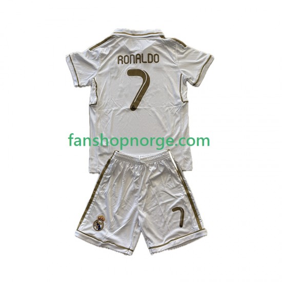 Billige Fotballdrakter Real Madrid Cristiano Ronaldo 7 2012 Retro Barn Hjemmedrakt 2011 Kortermet