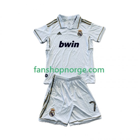 Billige Fotballdrakter Real Madrid Cristiano Ronaldo 7 2012 Retro Barn Hjemmedrakt 2011 Kortermet