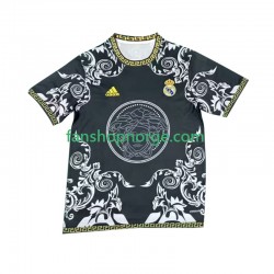 Billige Fotballdrakter Real Madrid Versace Black Edition Herre Hjemmedrakt 2024-2025 Kortermet