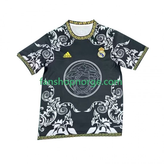 Billige Fotballdrakter Real Madrid Versace Black Edition Herre Hjemmedrakt 2024-2025 Kortermet