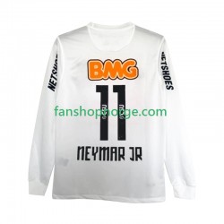 Billige Fotballdrakter Santos FC Neymar JR 11 2012 Retro Herre Hjemmedrakt 2011 Langermet