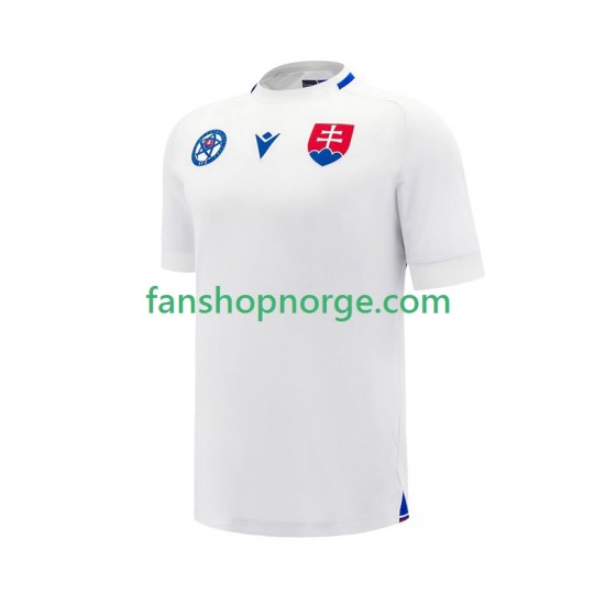 Billige Fotballdrakter Slovakia Herre Bortedrakt 2024-2025 Kortermet