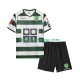 Billige Fotballdrakter Sporting CP 2001 2003 Retro Barn Hjemmedrakt Kortermet
