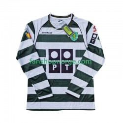 Billige Fotballdrakter Sporting CP 2001 2003 Retro Herre Hjemmedrakt Langermet