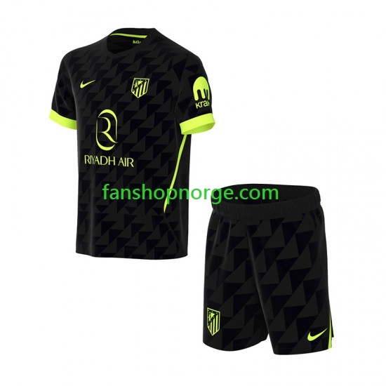 Billige Fotballdrakter Atlético Madrid Barn Bortedrakt 2026-2027 Kortermet
