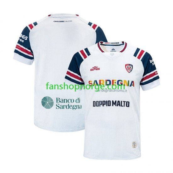 Billige Fotballdrakter Cagliari Herre Bortedrakt 2026-2027 Kortermet