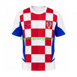Billige Fotballdrakter Kroatia Retro Herre Hjemmedrakt 2002 Kortermet