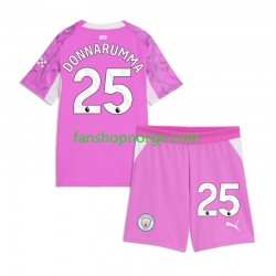 Billige Fotballdrakter Manchester City Gianluigi Donnarumma Keeper Barn Bortedrakt 2026-2027 Kortermet