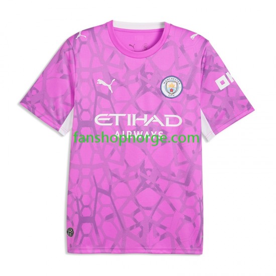 Billige Fotballdrakter Manchester City Gianluigi Donnarumma Keeper Barn Bortedrakt 2026-2027 Kortermet