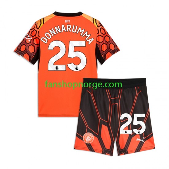 Billige Fotballdrakter Manchester City Gianluigi Donnarumma Keeper Barn Tredjedrakt 2026-2027 Kortermet