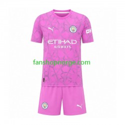 Billige Fotballdrakter Manchester City Keeper Barn Bortedrakt 2026-2027 Kortermet