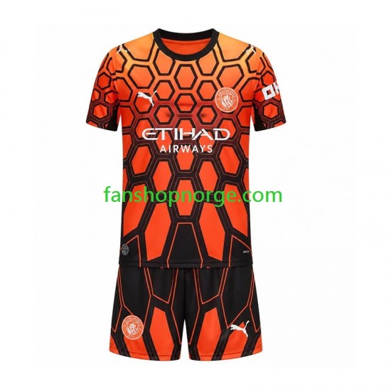 Billige Fotballdrakter Manchester City Keeper Barn Tredjedrakt 2026-2027 Kortermet