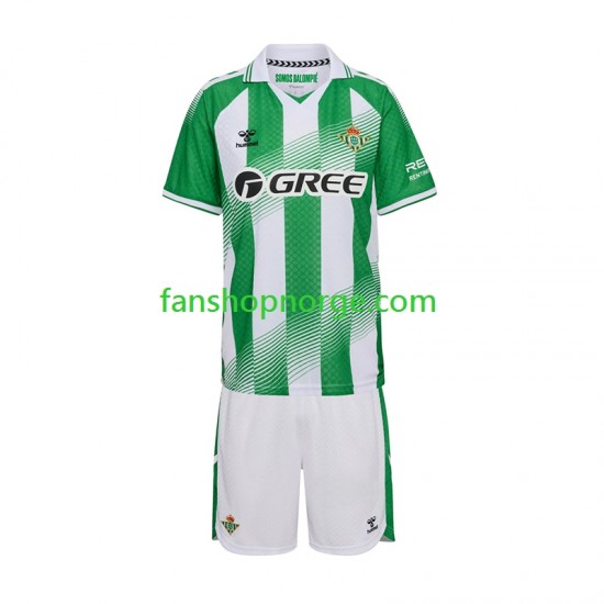 Billige Fotballdrakter Real Betis Barn Hjemmedrakt 2026-2027 Kortermet