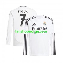 Billige Fotballdrakter Real Madrid Vinicius Junior 7 Herre Hjemmedrakt 2024-2025 Langermet