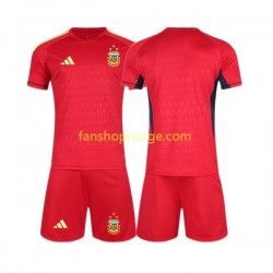 Billige Fotballdrakter Argentina Keeper Barn Bortedrakt World Cup 2022 Kortermet