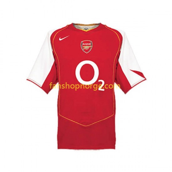 Billige Fotballdrakter Arsenal Retro Herre Hjemmedrakt 2004 Kortermet