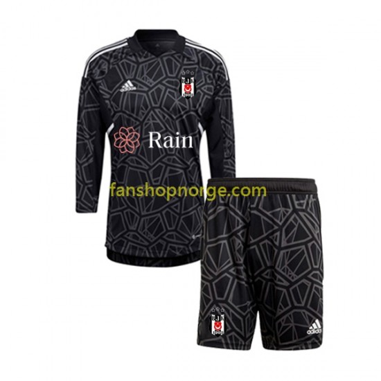 Billige Fotballdrakter Besiktas Keeper Barn Bortedrakt 2022-2023 Langermet