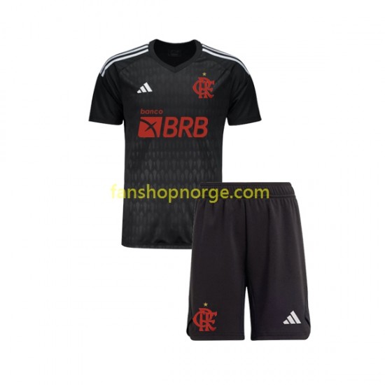 Billige Fotballdrakter CR Flamengo Keeper Barn Bortedrakt 2023-2024 Kortermet