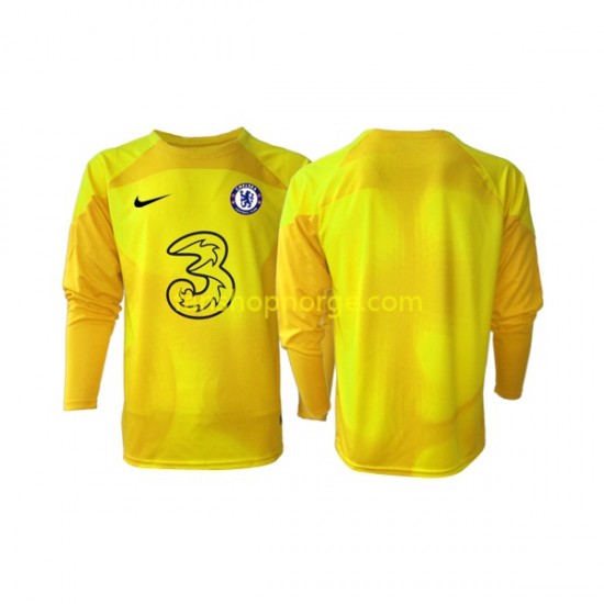 Billige Fotballdrakter Chelsea Keeper Herre Bortedrakt 2022-2023 Langermet