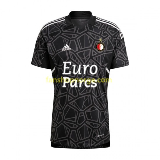 Billige Fotballdrakter Feyenoord Rotterdam Keeper Herre Fjerdedrakt 2022-2023 Kortermet