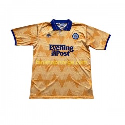 Billige Fotballdrakter Leeds United Retro Herre Bortedrakt 1991-1992 Kortermet