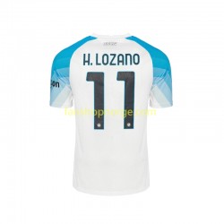 Billige Fotballdrakter Napoli Face Game Lozano 11 Herre Hjemmedrakt 2022-2023 Kortermet