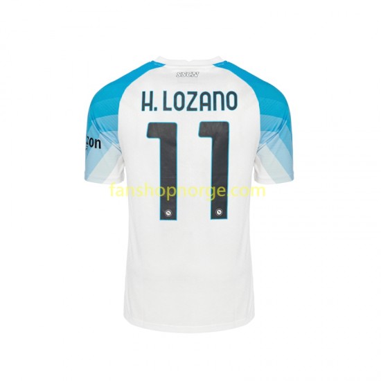 Billige Fotballdrakter Napoli Face Game Lozano 11 Herre Hjemmedrakt 2022-2023 Kortermet