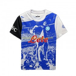 Billige Fotballdrakter Napoli Maradona Champions Special Edition Herre Hjemmedrakt 2023 Kortermet
