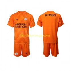 Billige Fotballdrakter PSV Eindhoven Keeper Barn Bortedrakt 2022-2023 Kortermet
