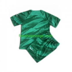 Billige Fotballdrakter Atlético Madrid Keeper Barn Bortedrakt 2023-2024 Kortermet