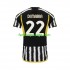 Billige Fotballdrakter Juventus Angel Di Maria 22 Herre Hjemmedrakt 2023-2024 Kortermet